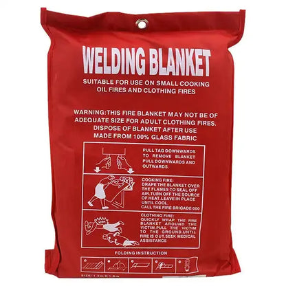 Welding Blanket Flame Resistant Thermal Protection Fiberglass 4 x 6 Ft Get it from Bo