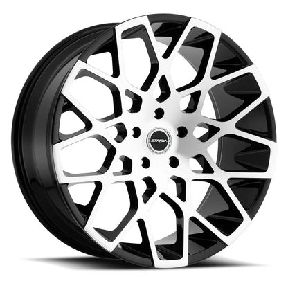 Buca Gloss Black Machined Strada