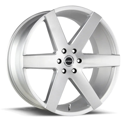 Coda Brushed Face Silver Strada