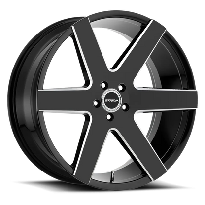 Coda Gloss Black Milled Strada