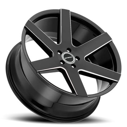 Coda Gloss Black Milled Strada