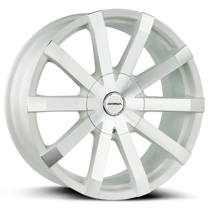 Gabbia White Machined Strada