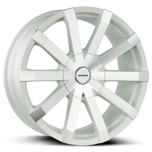 Gabbia White Machined