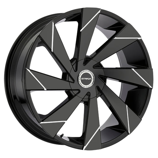 Moto Gloss Black Milled Line