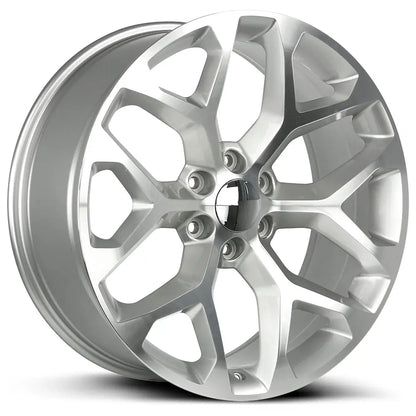 Snowflake Silver Machined Strada OE Replica