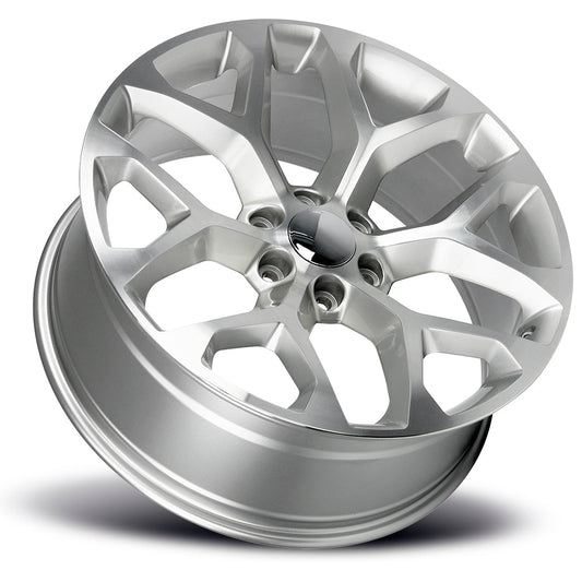 Snowflake Silver Machined