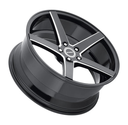 Perfetto Gloss Black Milled Strada