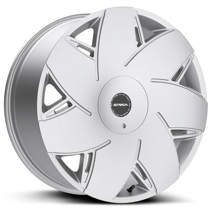 Turbina Brushed Face Silver Strada