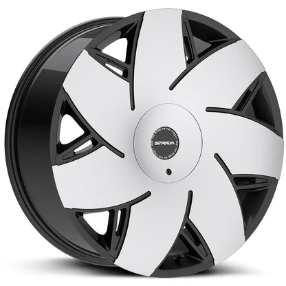 Turbina Gloss Black Machined Strada