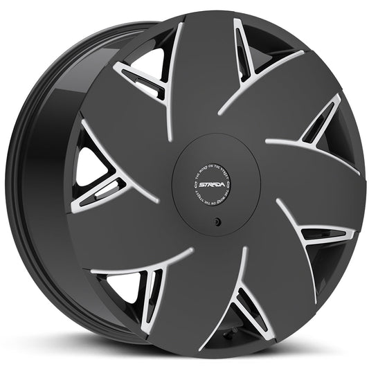 Turbina Gloss Black Milled