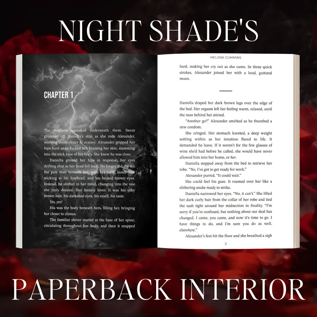 Night Shade Paperback Melissa Cummins