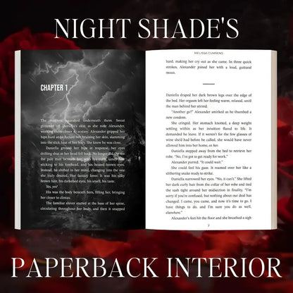 Night Shade Paperback Melissa Cummins