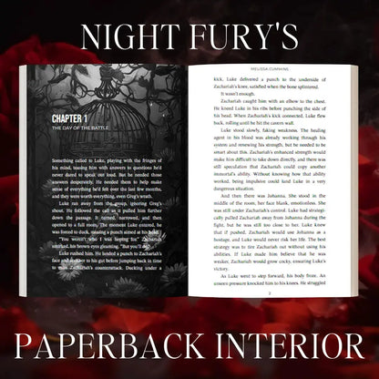 Night Fury Paperback Melissa Cummins