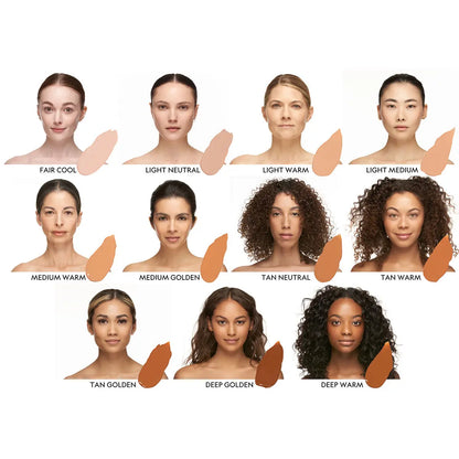 Super Serum Silk Natural Glow Hydrating Peptide Foundation for Radiant Skin YENSA