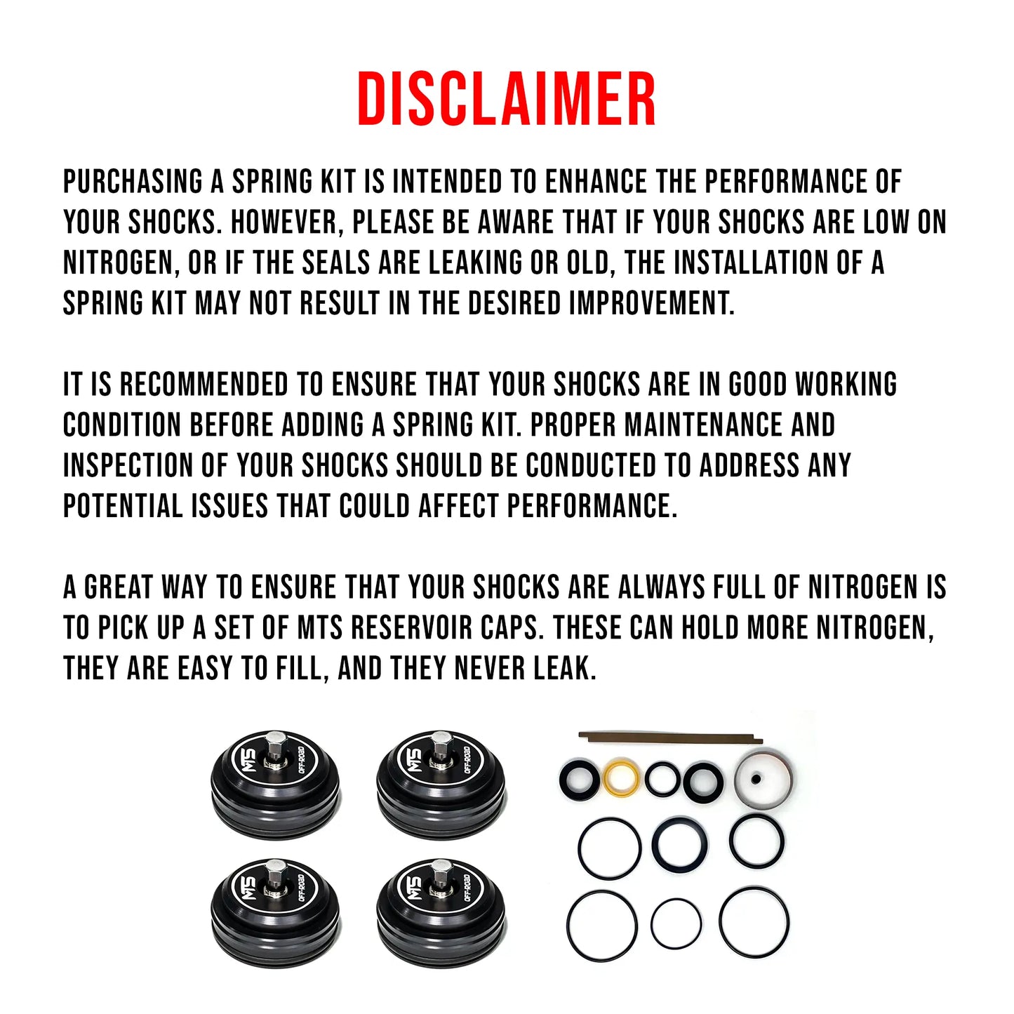 MTS Offroad Honda Talon Spring Kit MTS Off-Road