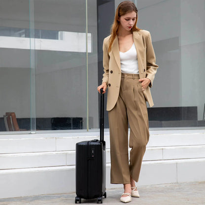 Ocean Polycarbonate Carry-On Suitcase Travellty