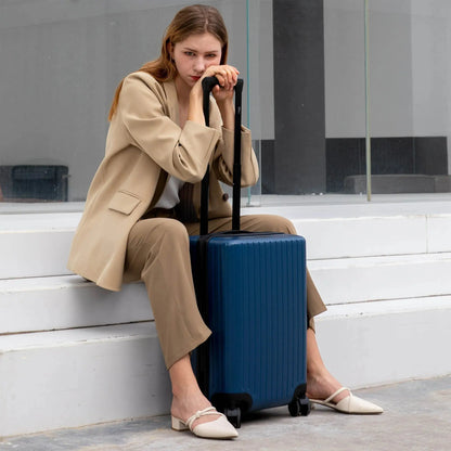 Ocean Polycarbonate Carry-On Suitcase Travellty