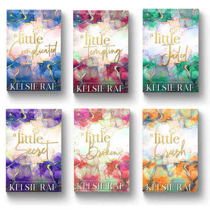 Little Things Series Gold Foil Hardback Bundle Author Kelsie Rae
