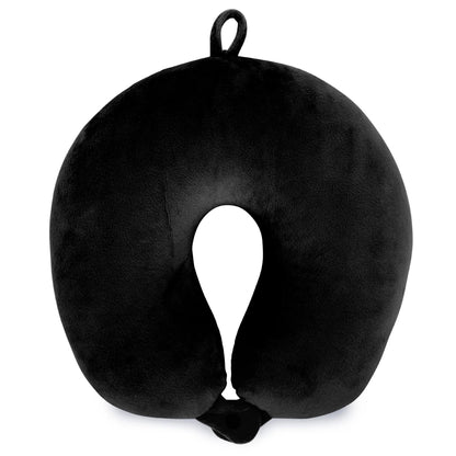 Plush Microbeads Travel Neck Pillow