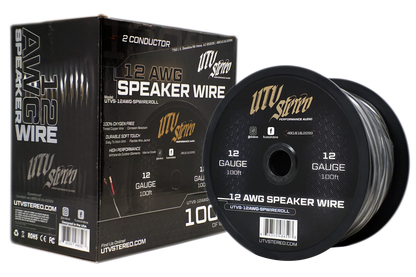12 AWG Speaker Wire Roll - 100ft | UTVS-12AWG-SPWIRE-ROLL Dunes 2 Dezert SXS