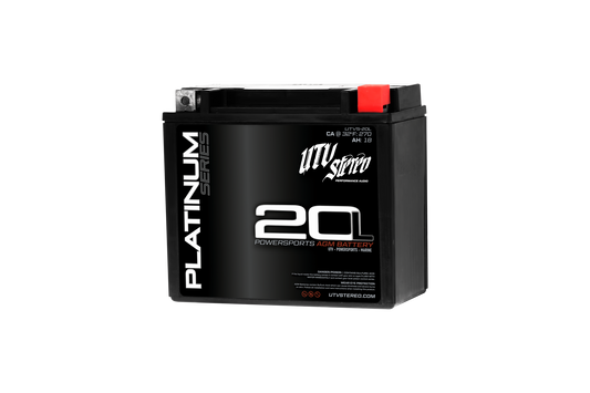 Can-Am® X3 Platinum Series AGM 20L Battery | UTVS-20L Dunes 2 Dezert SXS