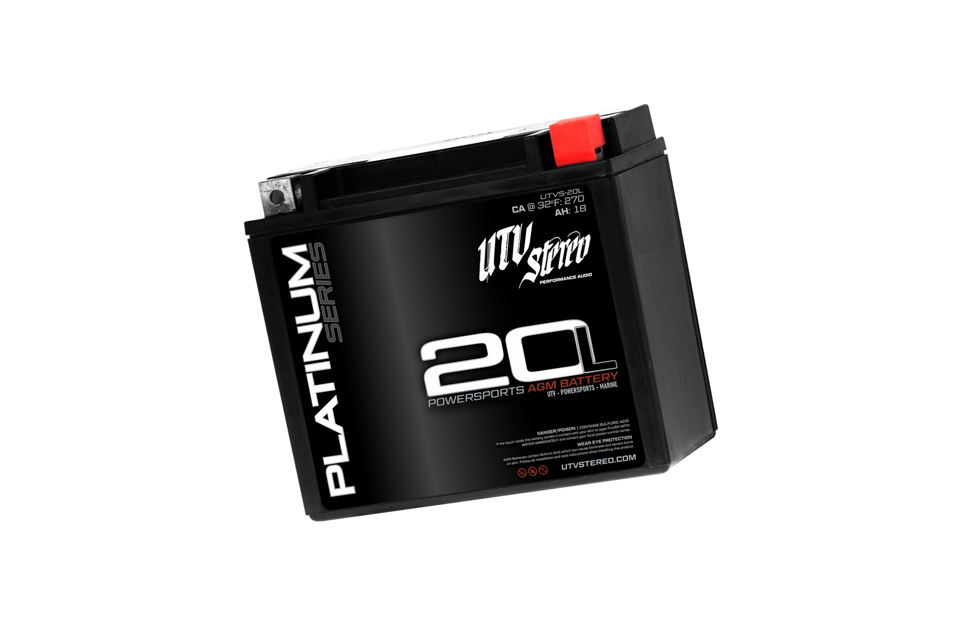 Can-Am® X3 Platinum Series AGM 20L Battery | UTVS-20L Dunes 2 Dezert SXS