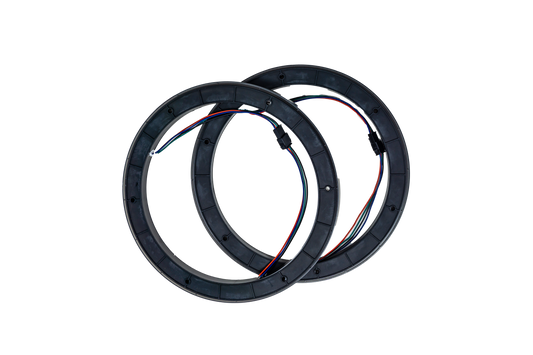 8" RGB LED Speaker Rings (Pair) | UTVS-8LSR Dunes 2 Dezert SXS