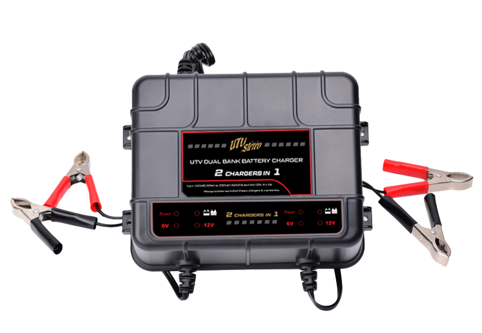Dual-Bank Battery Charger / Maintainer | UTVS-BCM2 Dunes 2 Dezert SXS