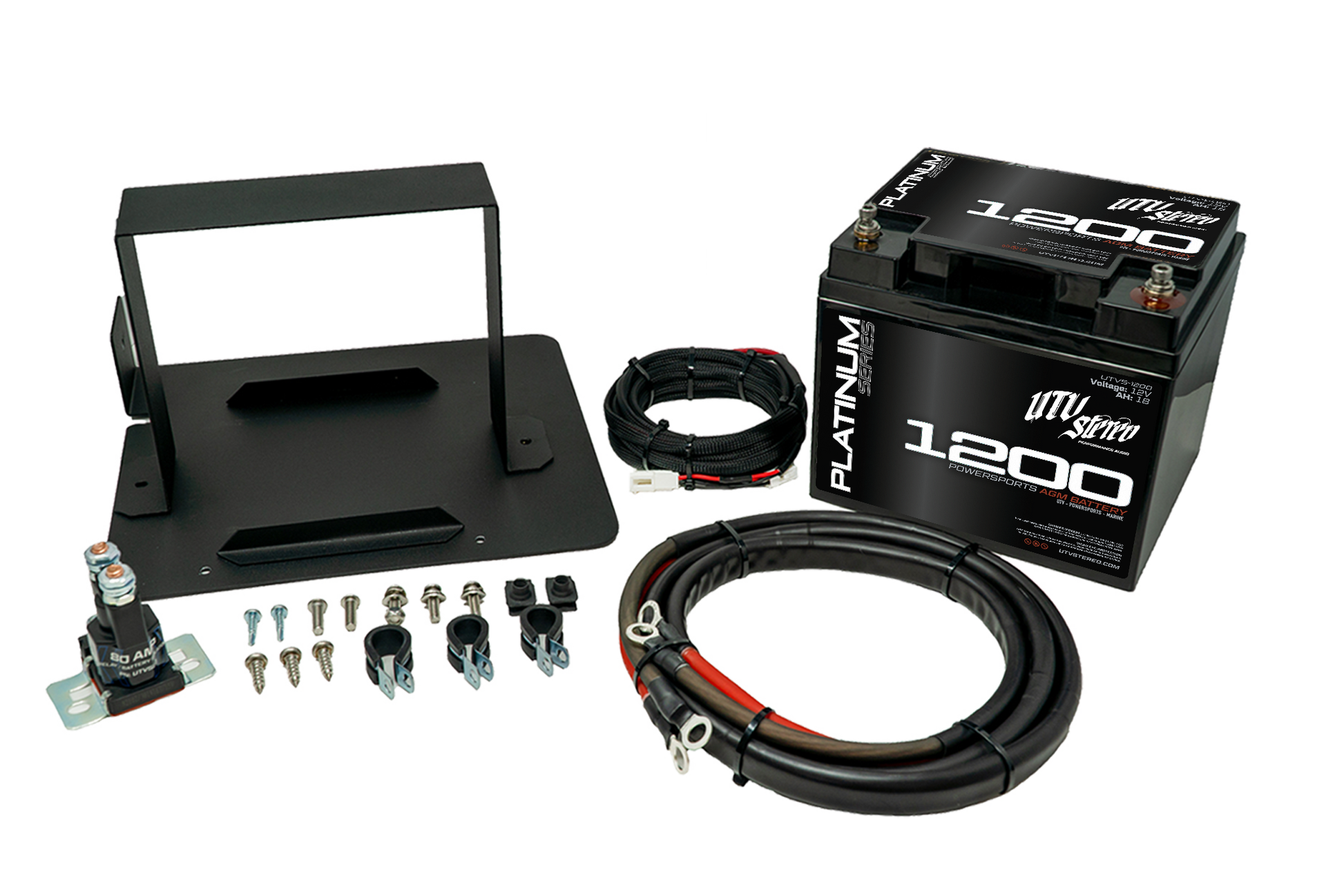 Can-Am® Defender 2nd Battery Kit | UTVS-DEF-2BATT-KIT Dunes 2 Dezert SXS