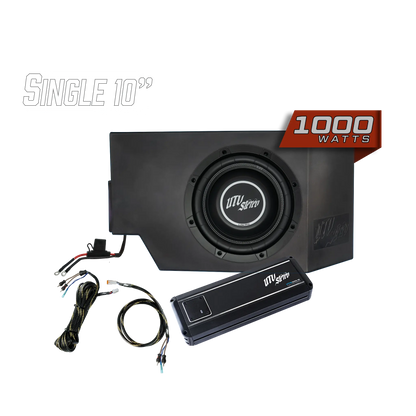 Can-Am® Defender 1000W Single Driver Side 10" Subwoofer Kit | UTVS-DEF-SUB-1000-DRIVER Dunes 2 Dezert SXS
