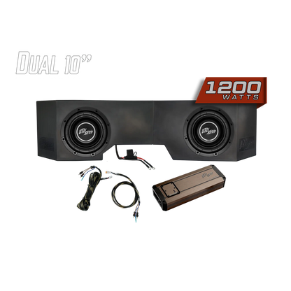 Can-Am® Defender 1200W Dual 10" Subwoofer Kit  | UTVS-DEF-SUB-1200-2 Dunes 2 Dezert SXS
