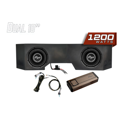 Can-Am® Defender 1200W Dual 10" Subwoofer Kit  | UTVS-DEF-SUB-1200-2 Dunes 2 Dezert SXS