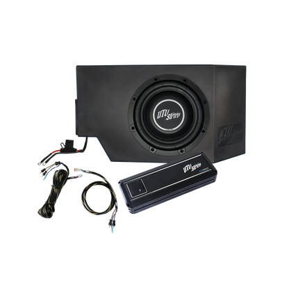 Can-Am® Defender 1000W Single Driver Side 10" Subwoofer Kit | UTVS-DEF-SUB-1000-DRIVER Dunes 2 Dezert SXS