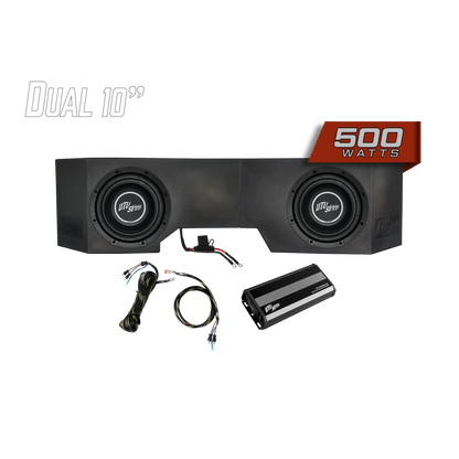 Can-Am® Defender 500W Dual 10" Subwoofer Kit | UTVS-DEF-SUB-500-2 Dunes 2 Dezert SXS