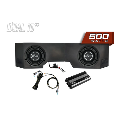 Can-Am® Defender 500W Dual 10" Subwoofer Kit | UTVS-DEF-SUB-500-2 Dunes 2 Dezert SXS