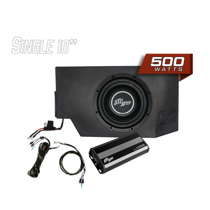 Can-Am® Defender 500W Single Driver Side 10" Subwoofer Kit | UTVS-DEF-SUB-500-DRIVER Dunes 2 Dezert SXS