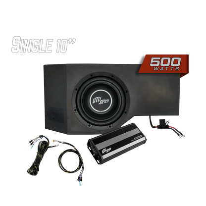 Can-Am® Defender 500W Single Passenger Side 10" Subwoofer Kit | UTVS-DEF-SUB-500-PASS Dunes 2 Dezert SXS