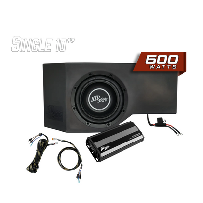 Can-Am® Defender 500W Single Passenger Side 10" Subwoofer Kit | UTVS-DEF-SUB-500-PASS Dunes 2 Dezert SXS