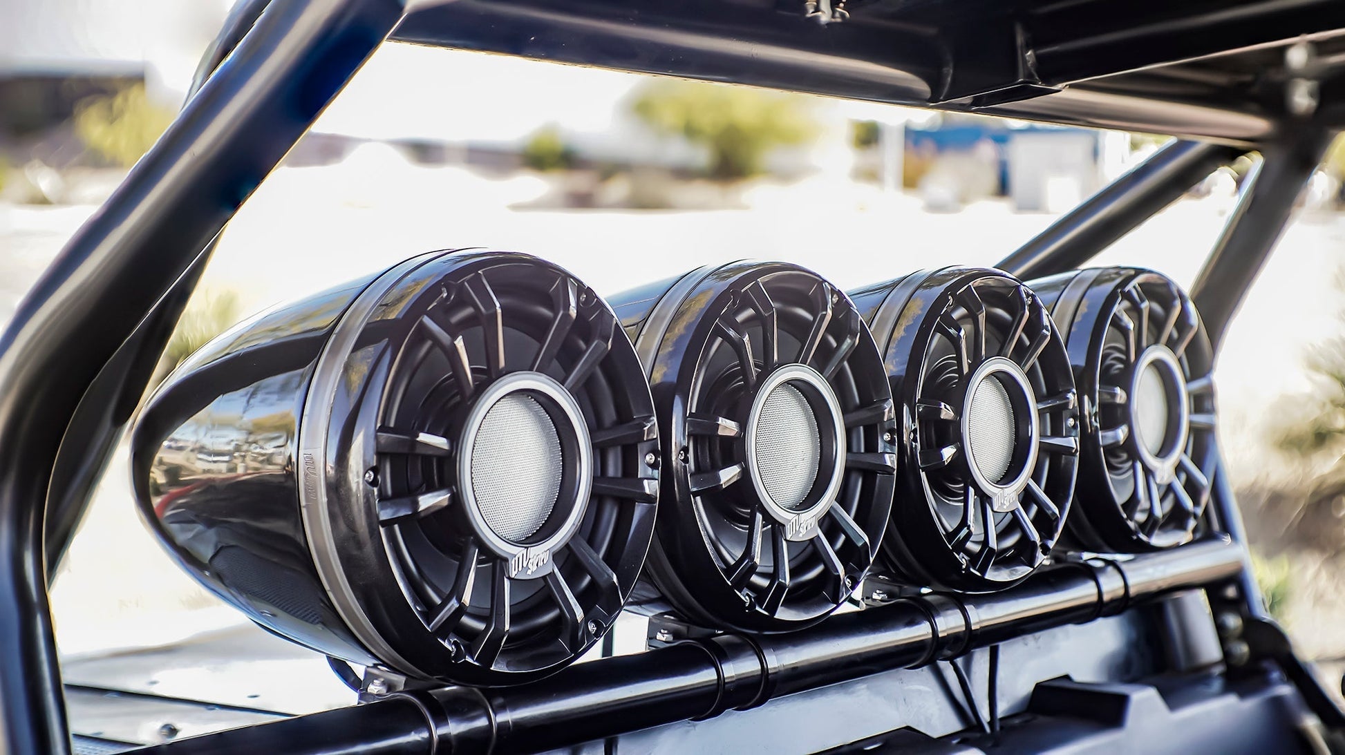 Elite Series 8" Compression Horn Speakers (Pair) | UTVS-E84 Dunes 2 Dezert SXS
