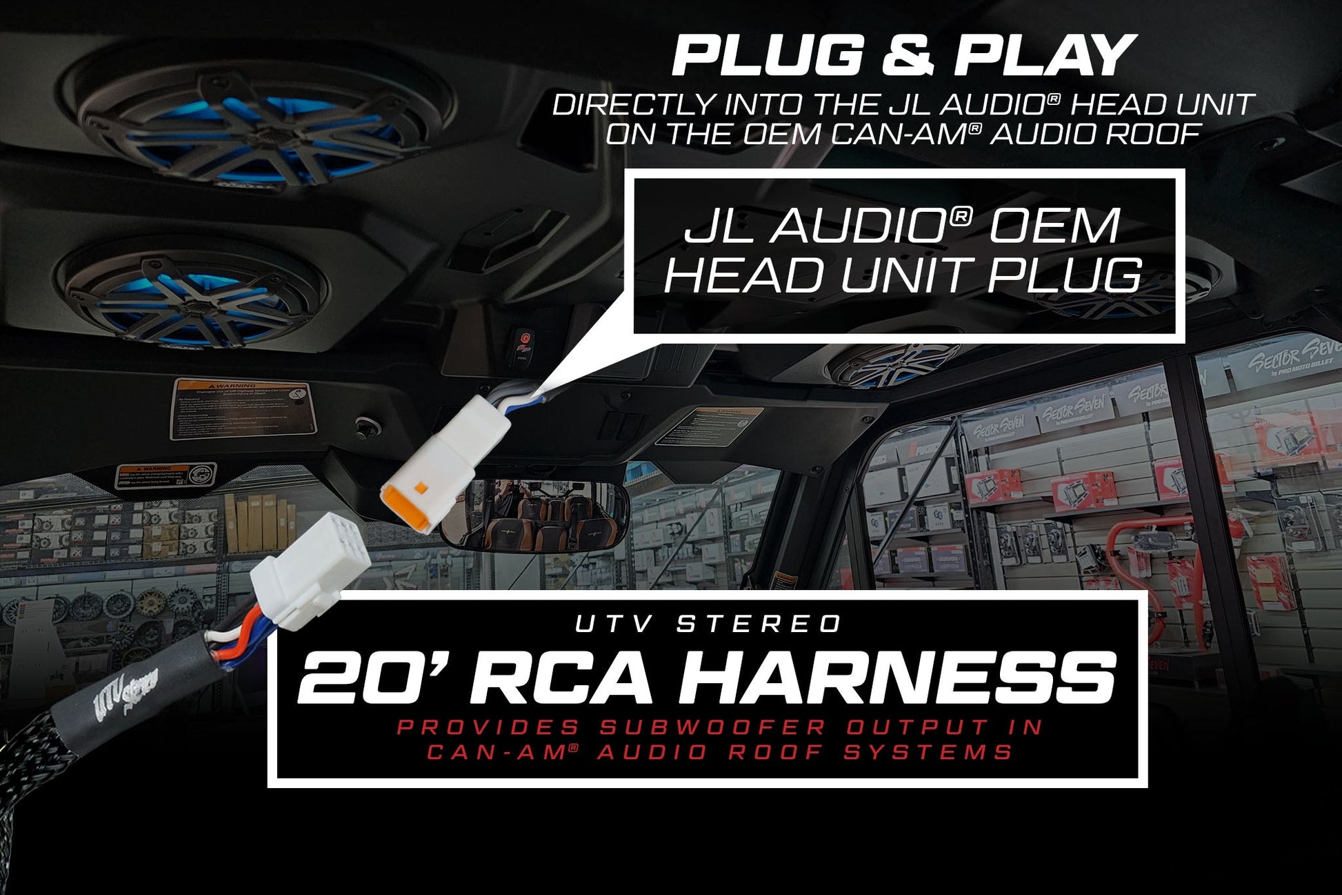 20' RCA Harness | UTVS-HRN-RCA-20 Dunes 2 Dezert SXS
