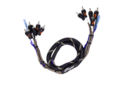 UTV Stereo 6-Channel RCA Harness - Front, Rear, Subwoofer, + Remote | UTVS-HARN-RCA-3 Dunes 2 Dezert SXS