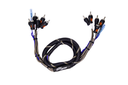 UTV Stereo 6-Channel RCA Harness - Front, Rear, Subwoofer, + Remote | UTVS-HARN-RCA-3 Dunes 2 Dezert SXS