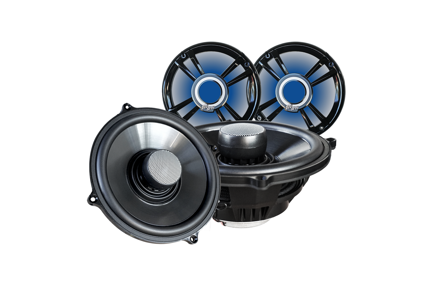 Polaris® Ranger 1500 Overhead Speaker Adapters (Pair) | UTVS-RNG-OSA-REAR Dunes 2 Dezert SXS