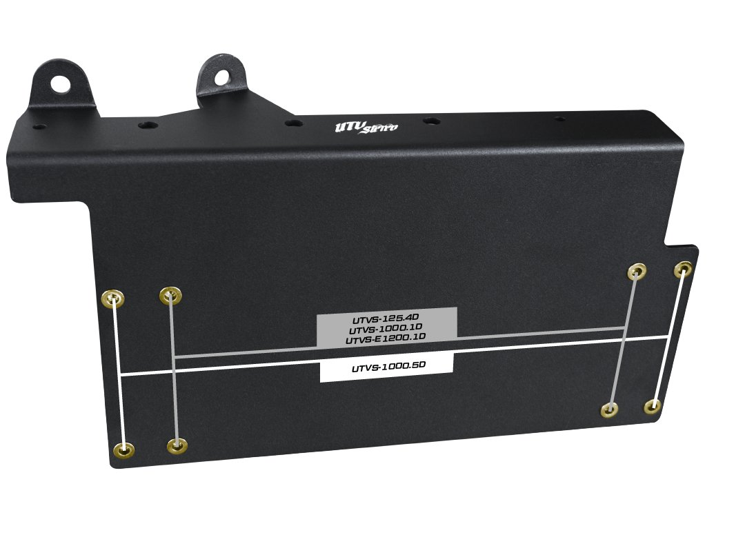 RZR® Pro Series -Center- Amplifier Mount | UTVS-PRO-AMPMT-CNT Dunes 2 Dezert SXS
