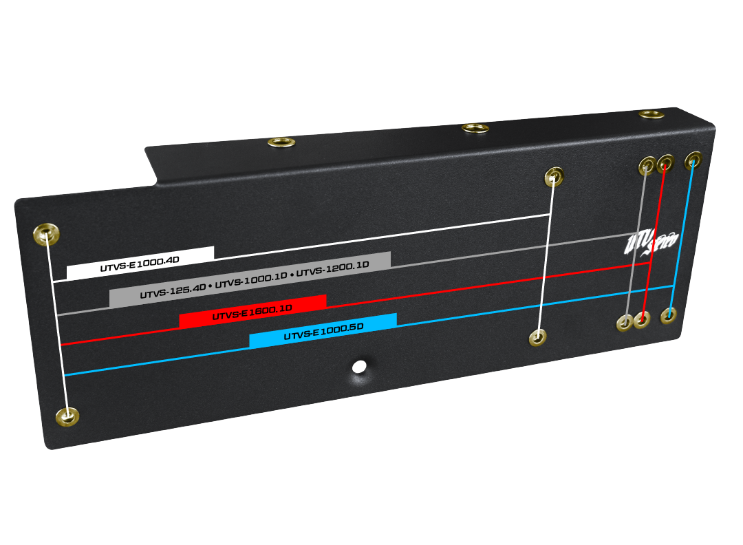 RZR® Pro Series -Firewall- Amplifier Mount | UTVS-PRO-AMPMT-FW Dunes 2 Dezert SXS
