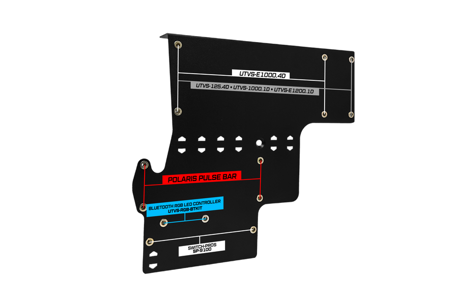 Polaris® RZR® Pro Series Pulse Bar Amplifier Mount | UTVS-PRO-AMPMT-PB Dunes 2 Dezert SXS