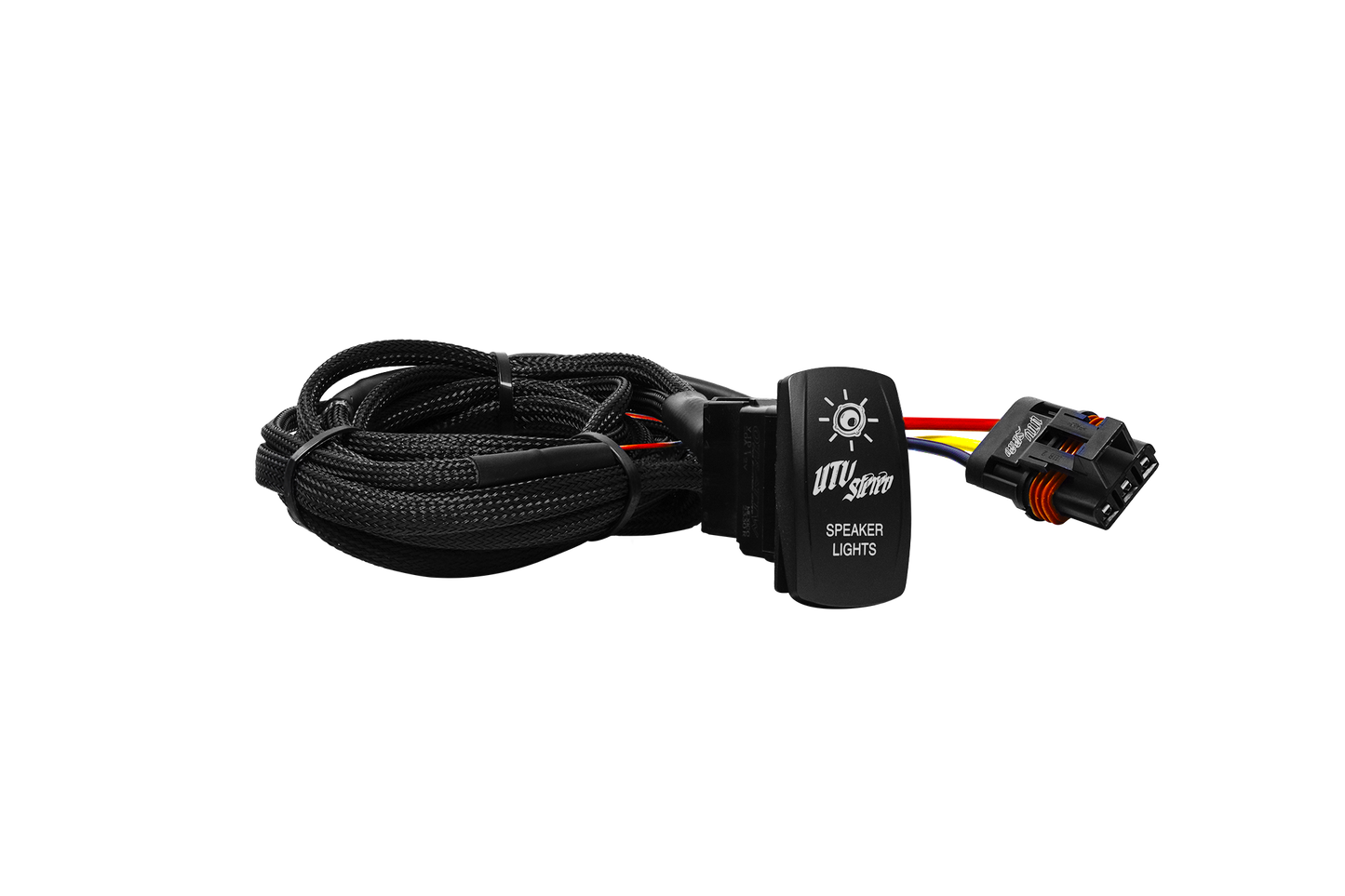 RZR® Pro Series Low Current Harness + Rocker Switch & Pulse Bar Plug | UTVS-PRO-HRN-LC-RKR Dunes 2 Dezert SXS