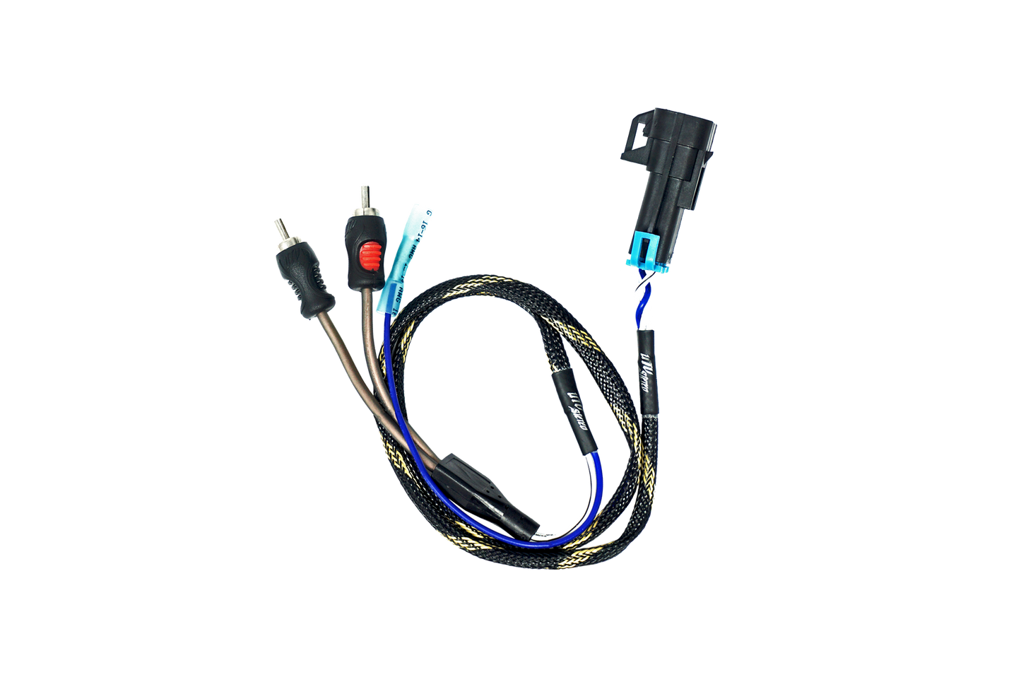 RZR® Pro Series Ride Command Subwoofer RCA Output Harness + Remote | UTVS-PRO-RC-SUB-OUT Dunes 2 Dezert SXS