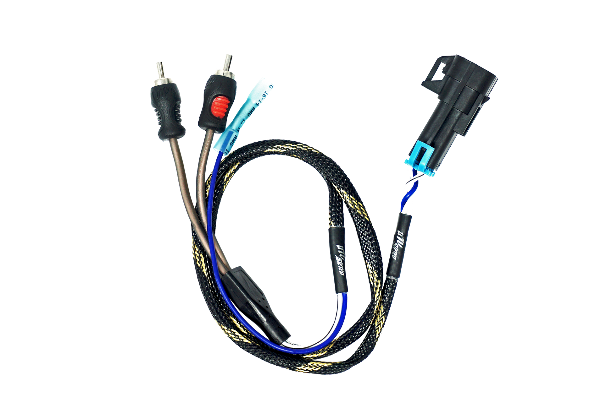 RZR® Pro Series Ride Command Subwoofer RCA Output Harness + Remote | UTVS-PRO-RC-SUB-OUT Dunes 2 Dezert SXS