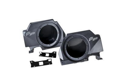RZR® Pro Series 6.5" Rear Seat Speaker Pods  - Unloaded | UTVS-PRO-RP65 Dunes 2 Dezert SXS